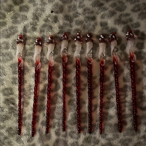 Glass Santa Ornament - Picture 2 of 5